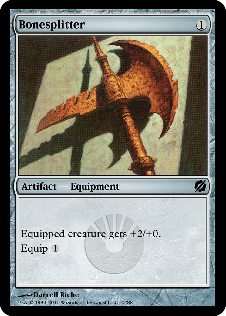 Bonesplitter (TD2-020) [Duel Decks: Mirrodin Pure vs. New Phyrexia]
