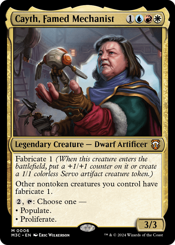 Cayth, Famed Mechanist (M3C-006) [Modern Horizons 3 Commander] Foil