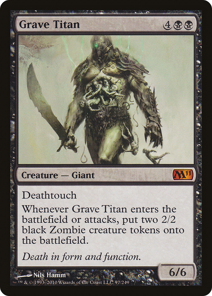Grave Titan (M11-097) [Magic 2011] Foil