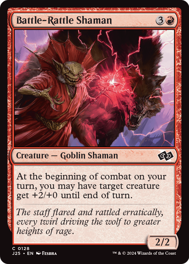 Battle-Rattle Shaman (J25-128) [Foundations Jumpstart]