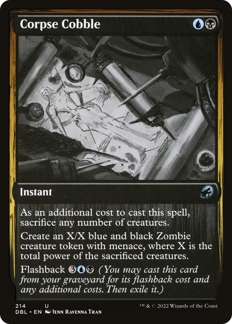 Corpse Cobble (DBL-214) [Innistrad: Double Feature] Foil
