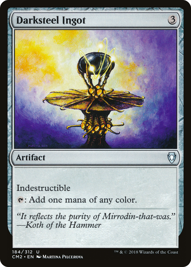 Darksteel Ingot (CM2-184) [Commander Anthology Volume II]