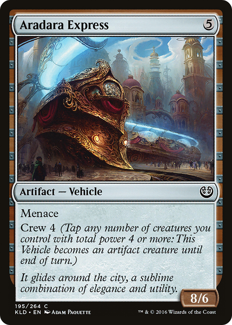 Aradara Express (KLD-195) [Kaladesh] Foil