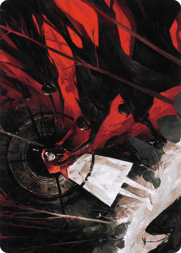 Curse of Hospitality // Curse of Hospitality (AVOW-041) (Borderless) [Crimson Vow Art Series]