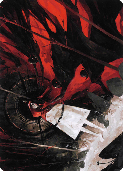 Curse of Hospitality // Curse of Hospitality (AVOW-041) (Borderless) [Crimson Vow Art Series]
