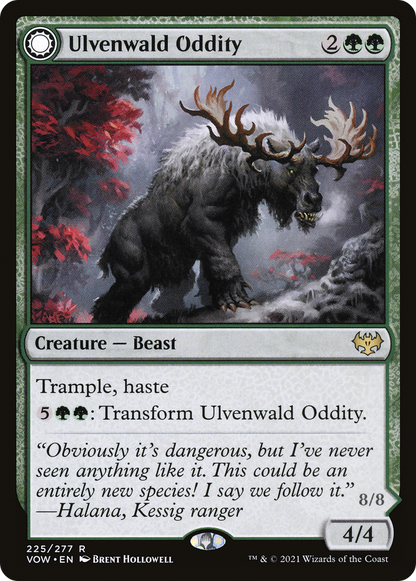 Ulvenwald Oddity (VOW-225) [Innistrad: Crimson Vow] Foil