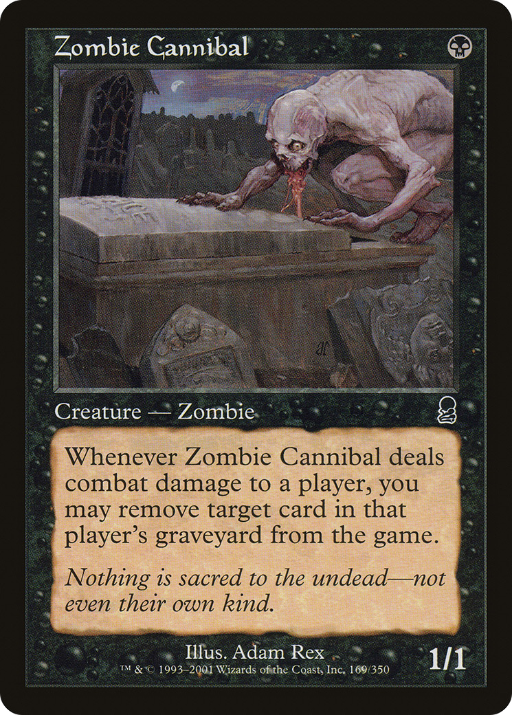 Zombie Cannibal (ODY-169) [Odyssey] Foil