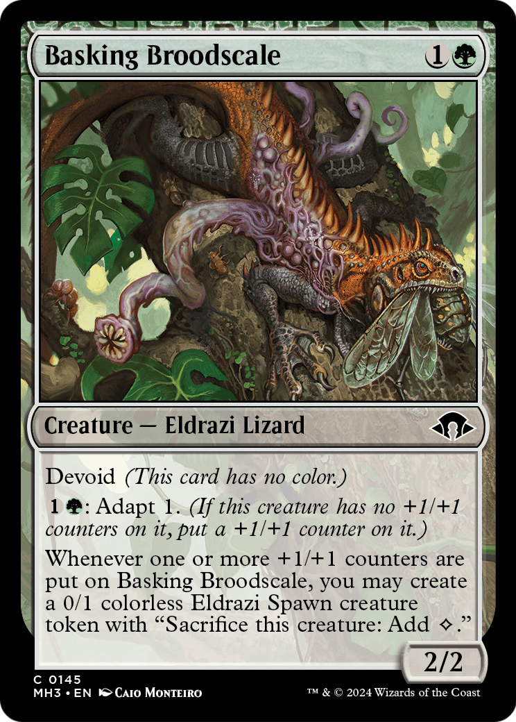 Basking Broodscale (MH3-145) [Modern Horizons 3]