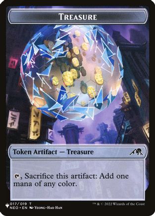 Treasure // Shapeshifter Double-Sided Token (LIST-17 // 2) [The List Reprints]