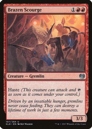 Brazen Scourge (Reprint) (KLD-107) [Kaladesh]