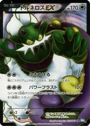 Tornadus EX - 073/069 (073/069) - BW4 Dark Rush 1st Edition Holofoil