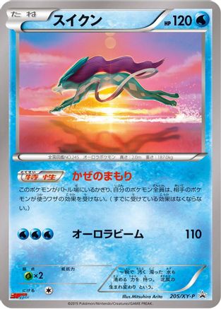 Suicune - 205/XY-P (205/XY-P) - XYP XY Promos