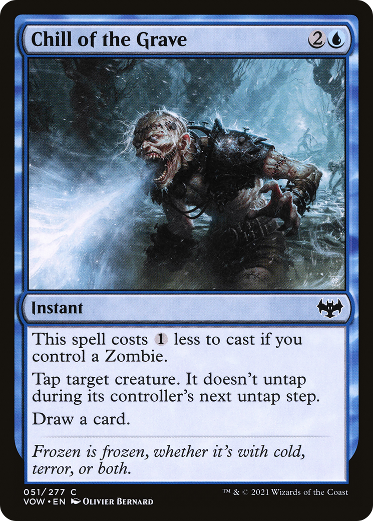 Chill of the Grave (VOW-051) [Innistrad: Crimson Vow] Foil