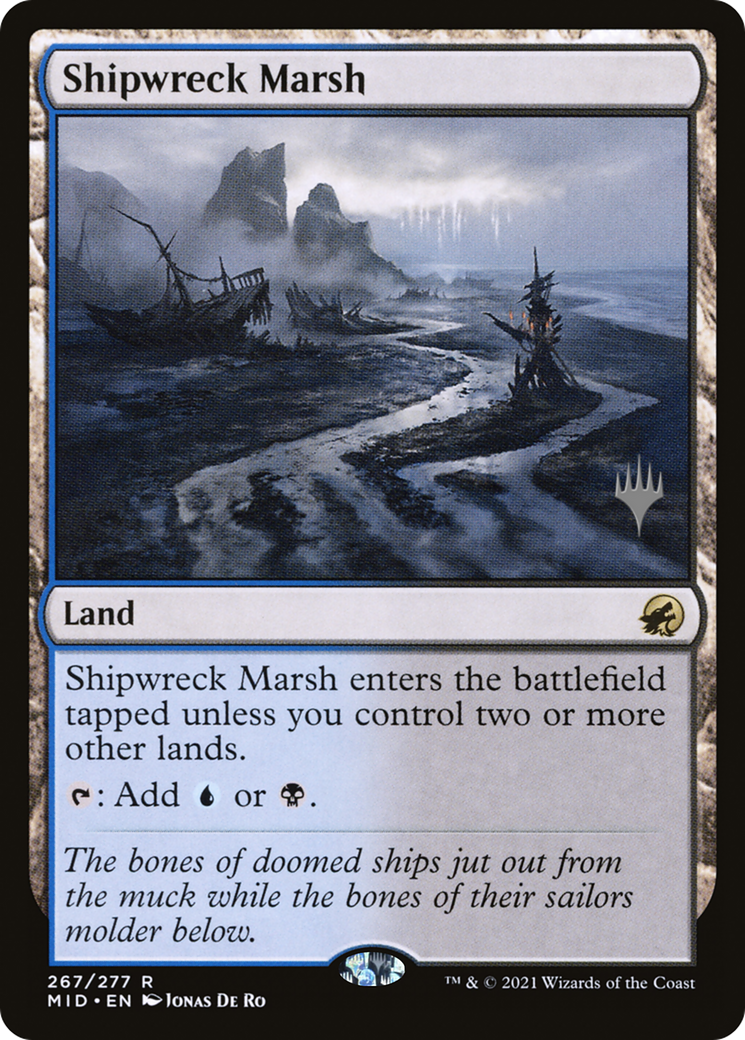 Shipwreck Marsh (PPMID-267) [Promo Pack: Innistrad: Midnight Hunt Promos]