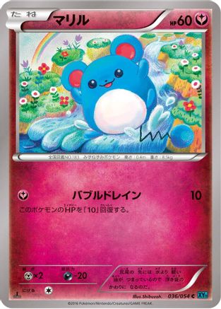 Marill (036/054) - XY11Br Cruel Traitor Unlimited