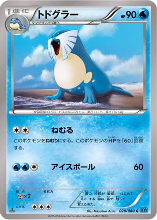 Sealeo (020/080) - XY2 Wild Blaze Unlimited