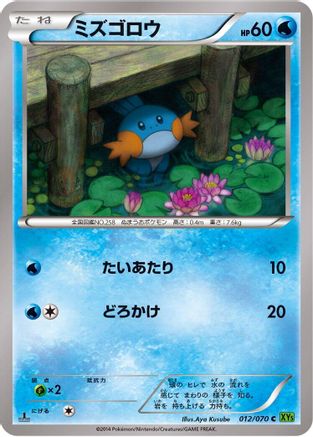 Mudkip (012/070) - XY5Bt Tidal Storm Unlimited