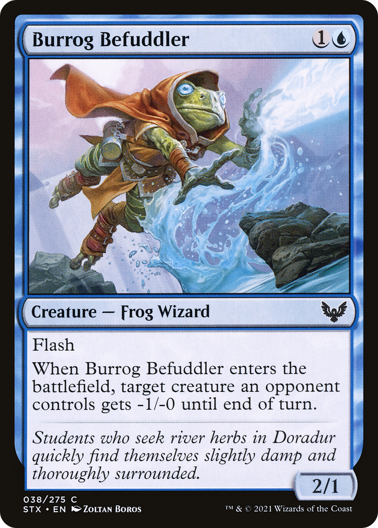 Burrog Befuddler (STX-038) [Strixhaven: School of Mages]