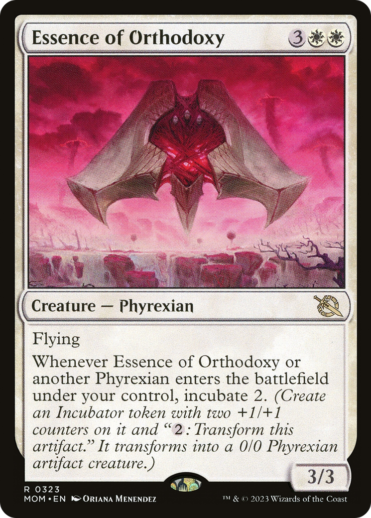 Essence of Orthodoxy (MOM-323) [March of the Machine] Foil