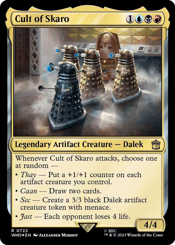 Cult of Skaro (Surge Foil) (WHO-722) [Doctor Who] Foil