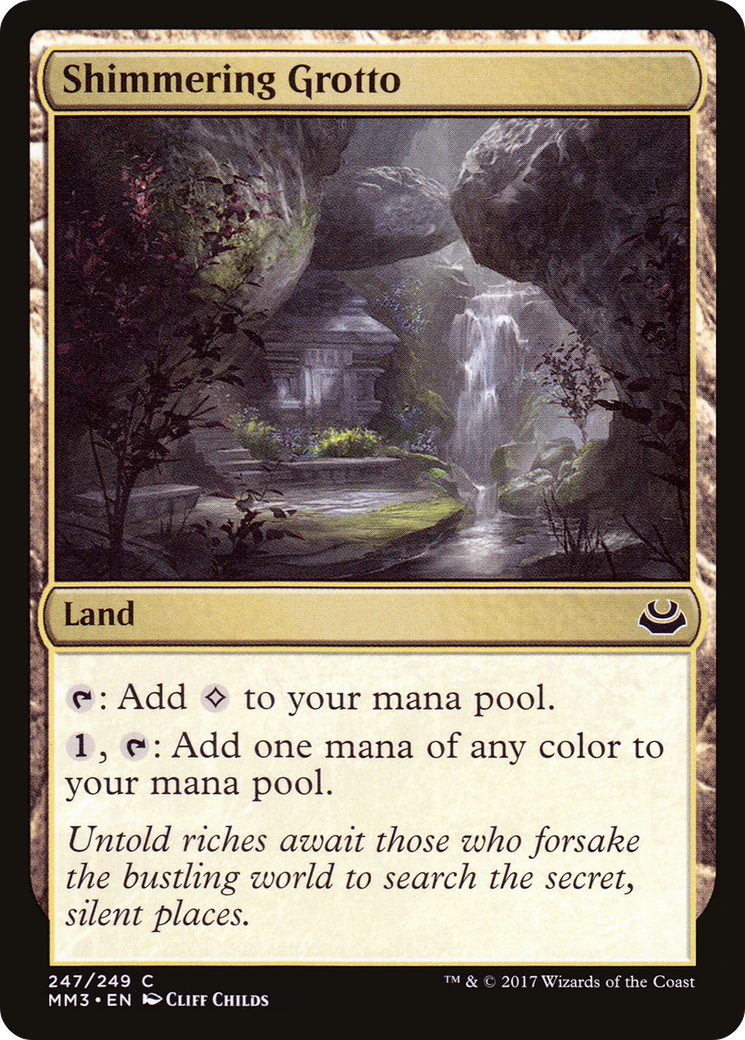 Shimmering Grotto (MM3-247) [Modern Masters 2017] Foil