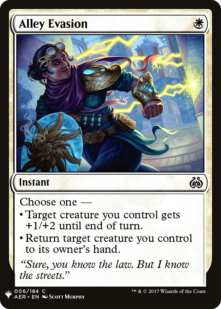 Alley Evasion (LIST-AER-6) [The List]