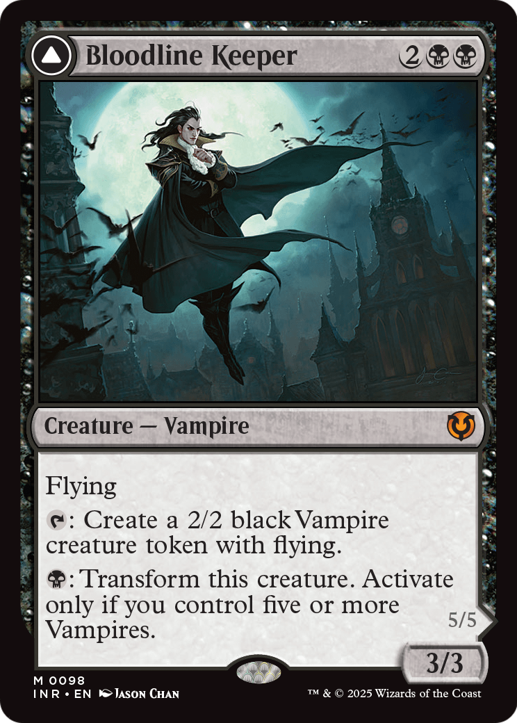 Bloodline Keeper (INR-098) [Innistrad Remastered] Foil