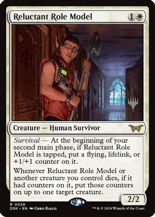 Reluctant Role Model (PPDSK-026) [Promo Pack: Duskmourn: House of Horror]