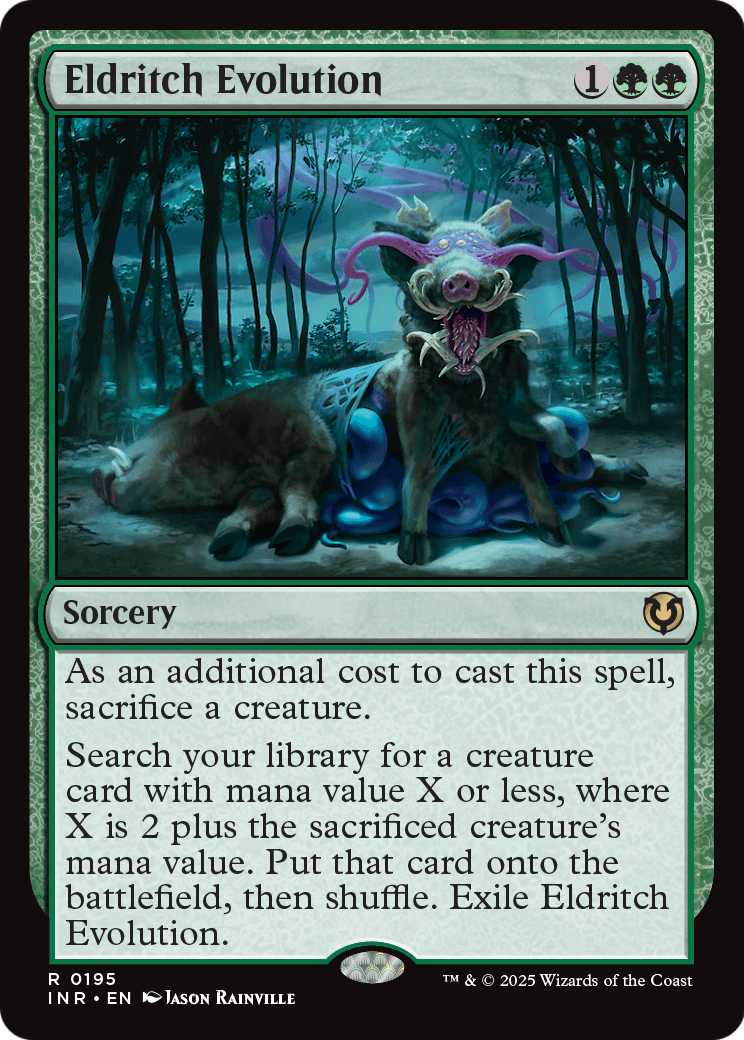 Eldritch Evolution (INR-195) [Innistrad Remastered]
