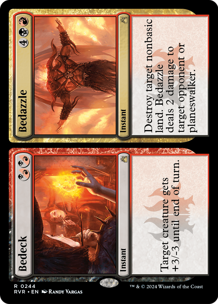 Bedeck // Bedazzle (RVR-244) [Ravnica Remastered] Foil