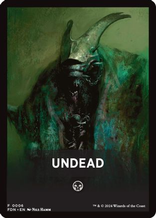 Undead Theme Card (FDN-006) [Foundations]