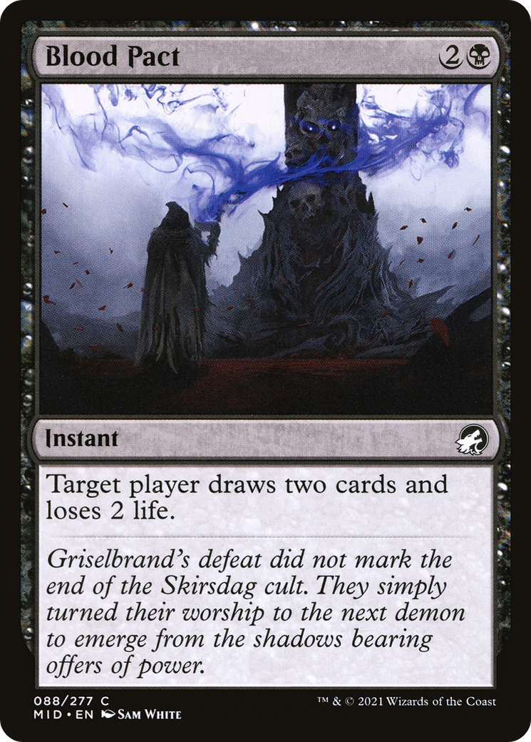 Blood Pact (MID-088) [Innistrad: Midnight Hunt]