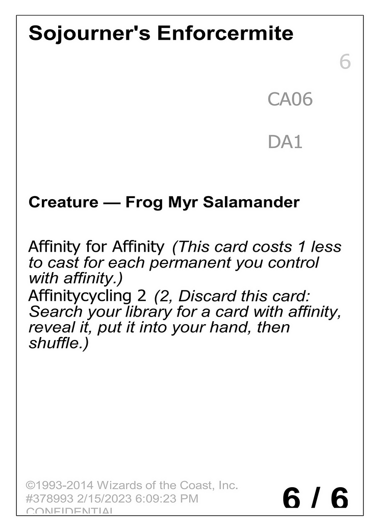 Sojourner's Enforcermite [Unknown Event]