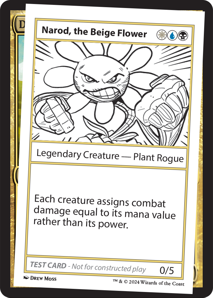 Narod, the Beige Flower [Mystery Booster 2]