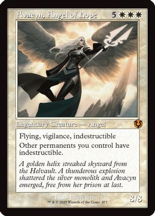 Avacyn, Angel of Hope (Retro Frame) (INR-477) [Innistrad Remastered]