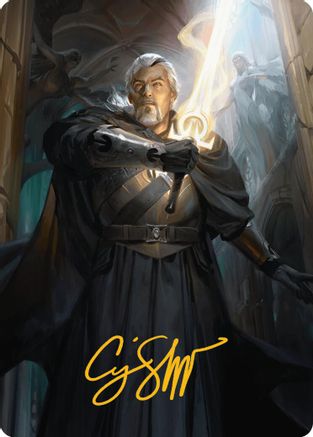 Odric, Lunarch Marshal Art Card (Gold-Stamped Signature) (AAINR-001) [Art Series: Innistrad Remastered]