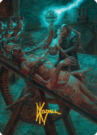 Rooftop Storm Art Card (Gold-Stamped Signature) (AAINR-008) [Art Series: Innistrad Remastered]