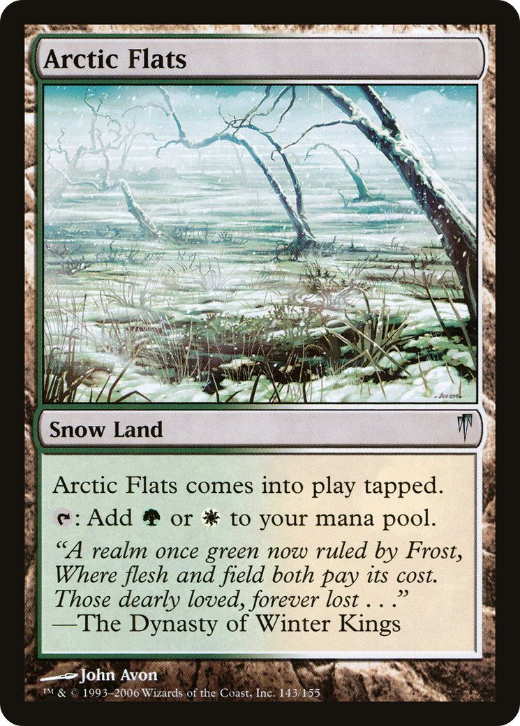 Arctic Flats (CSP-143) [Coldsnap] Foil