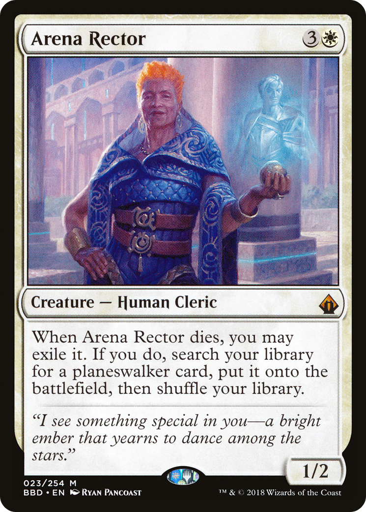 Arena Rector (BBD-023) [Battlebond] Foil