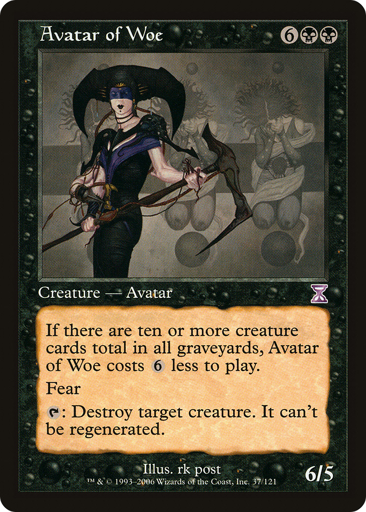 Avatar of Woe (TSB-037) [Time Spiral Timeshifted]