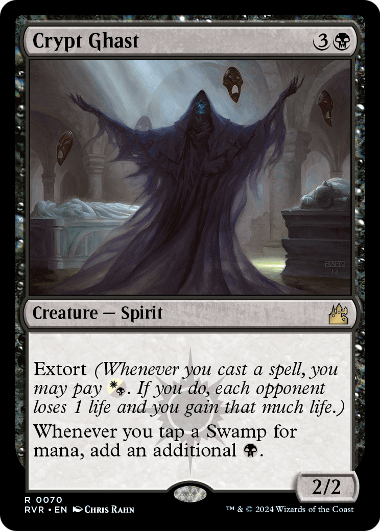 Crypt Ghast (RVR-070) [Ravnica Remastered]