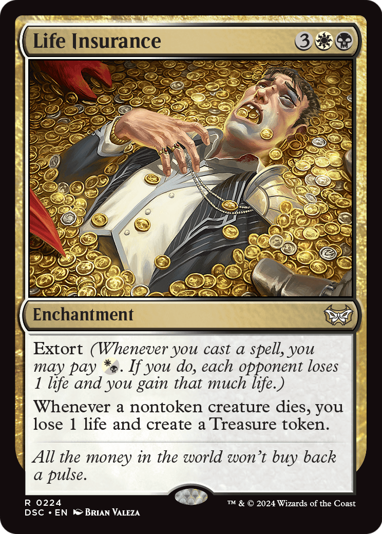 Life Insurance (DSC-224) [Duskmourn: House of Horror Commander]