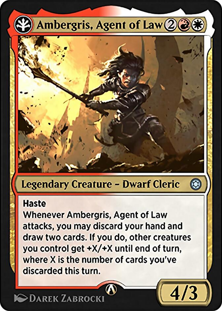 Ambergris, Agent of Law (HBG-12W) [Alchemy Horizons: Baldur's Gate]