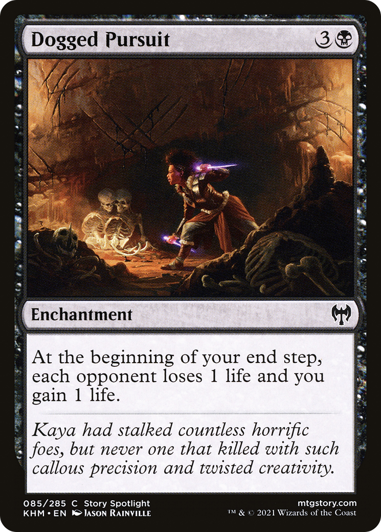 Dogged Pursuit (KHM-085) [Kaldheim] Foil