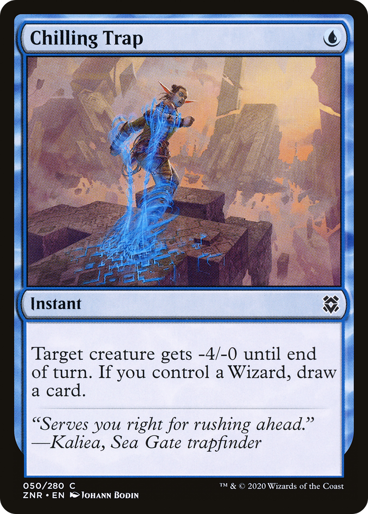 Chilling Trap (ZNR-050) [Zendikar Rising]
