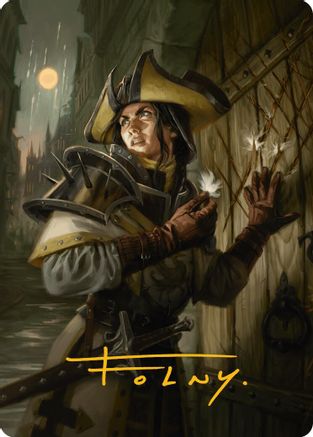Thraben Inspector Art Card (Gold-Stamped Signature) (AAINR-003) [Innistrad Remastered]