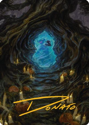 Conjurer's Closet Art Card (Gold-Stamped Signature) (AAINR-017) [Art Series: Innistrad Remastered]