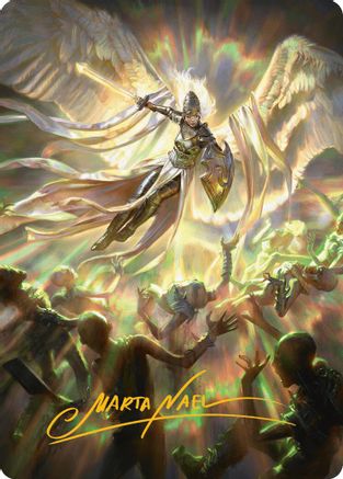 Vanquish the Horde Art Card (Gold-Stamped Signature) (AAINR-004) [Art Series: Innistrad Remastered]