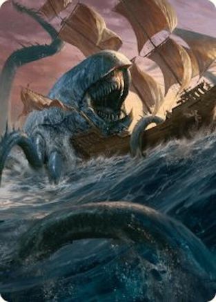 Hullbreaker Horror Art Card (AAINR-005) [Art Series: Innistrad Remastered]