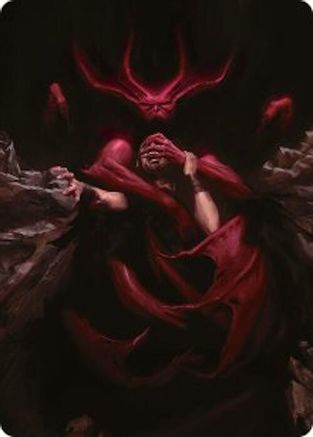 Infernal Grasp Art Card (AAINR-010) [Art Series: Innistrad Remastered]